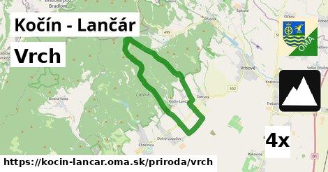 Vrch, Kočín - Lančár