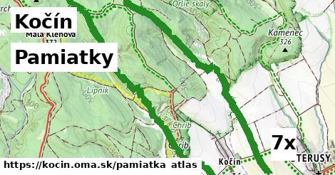 pamiatky v Kočín