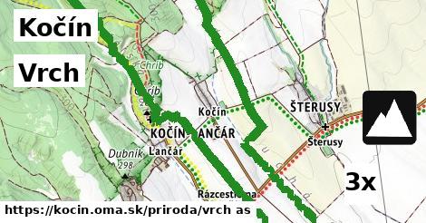 Vrch, Kočín