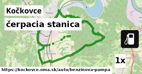 čerpacia stanica, Kočkovce