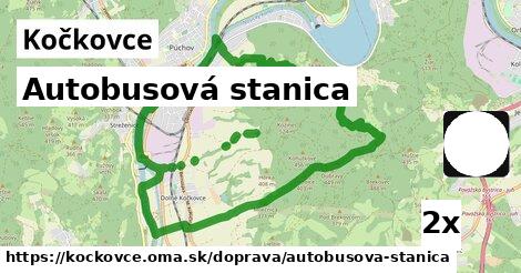 Autobusová stanica, Kočkovce