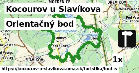 orientačný bod v Kocourov u Slavíkova