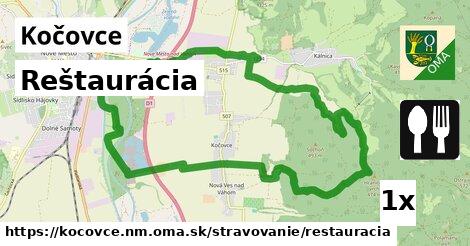 Reštaurácia, Kočovce, okres NM