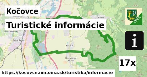 Turistické informácie, Kočovce, okres NM