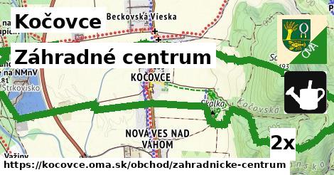 záhradné centrum v Kočovce