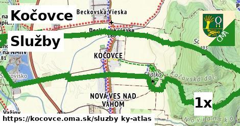 služby v Kočovce