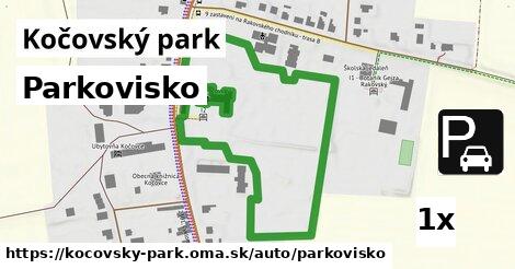 Parkovisko, Kočovský park