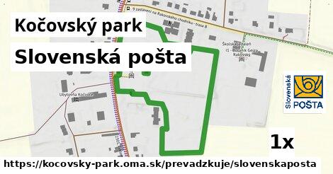 Slovenská pošta, Kočovský park
