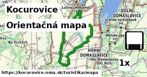 Orientačná mapa, Kocurovice