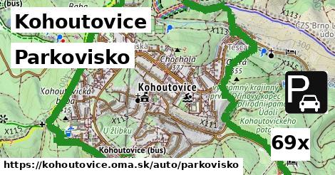 Parkovisko, Kohoutovice