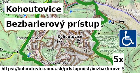 Bezbarierový prístup, Kohoutovice