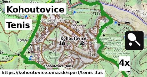 Tenis, Kohoutovice