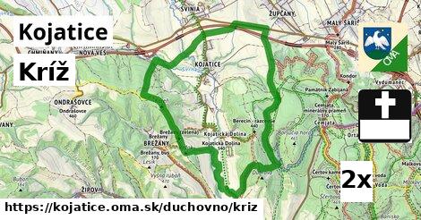 Kríž, Kojatice