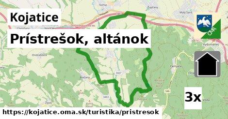 Prístrešok, altánok, Kojatice