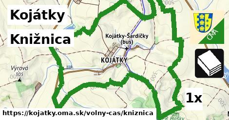 Knižnica, Kojátky