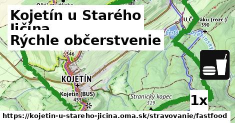 rýchle občerstvenie v Kojetín u Starého Jičína