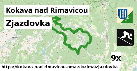 zjazdovka v Kokava nad Rimavicou