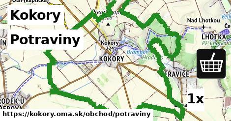 Potraviny, Kokory