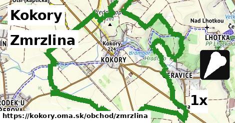 zmrzlina v Kokory