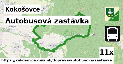 Autobusová zastávka, Kokošovce