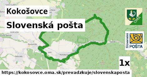 Slovenská pošta, Kokošovce