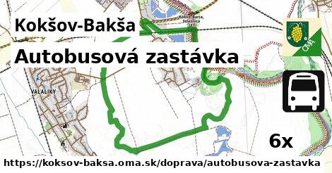 Autobusová zastávka, Kokšov-Bakša