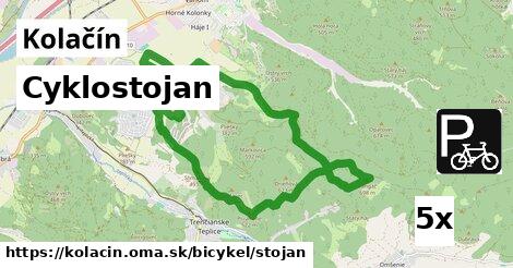 cyklostojan v Kolačín