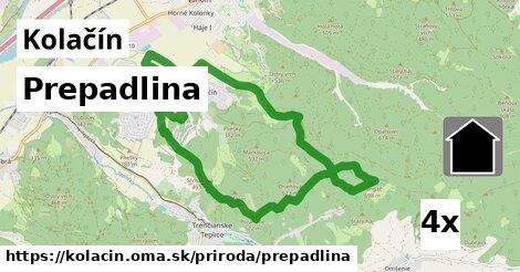 prepadlina v Kolačín