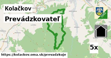 prevádzkovateľ v Kolačkov