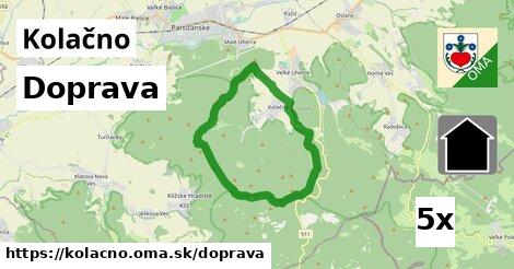 doprava v Kolačno