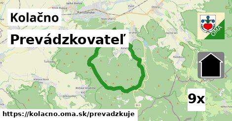 prevádzkovateľ v Kolačno