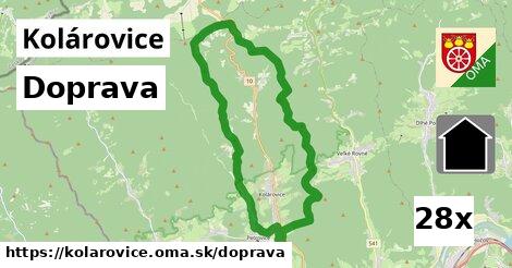 doprava v Kolárovice