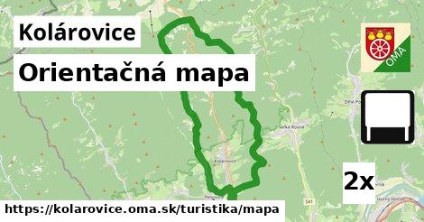 Orientačná mapa, Kolárovice