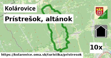 Prístrešok, altánok, Kolárovice