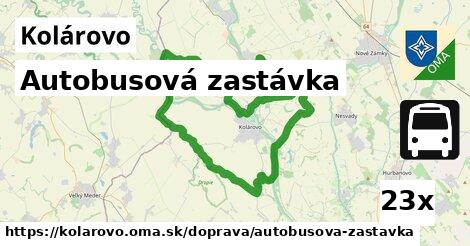 Autobusová zastávka, Kolárovo