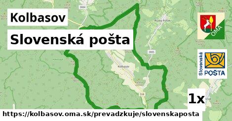 Slovenská pošta, Kolbasov
