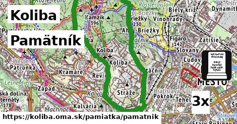 Pamätník, Koliba