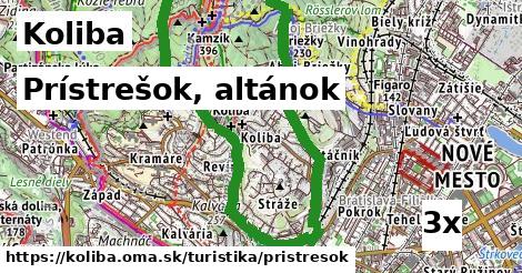 Prístrešok, altánok, Koliba