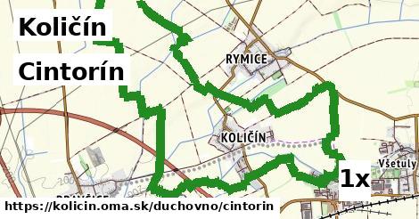 cintorín v Količín