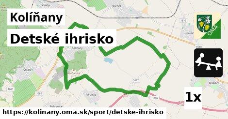 Detské ihrisko, Kolíňany