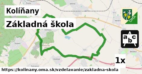 Základná škola, Kolíňany