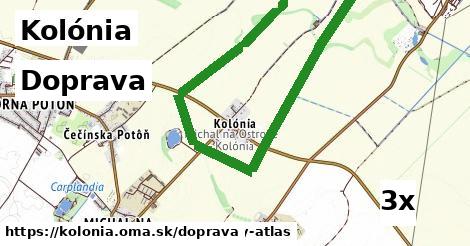 doprava v Kolónia