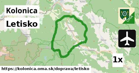 Letisko, Kolonica