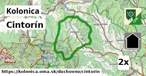 Cintorín, Kolonica