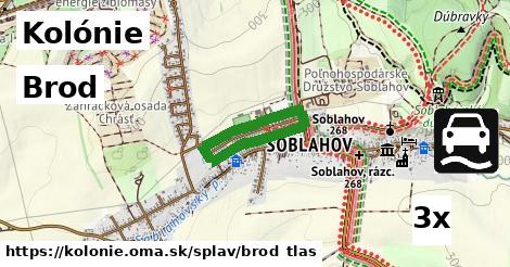 Brod, Kolónie