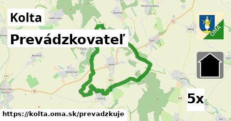 prevádzkovateľ v Kolta