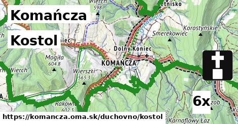 Kostol, Komańcza