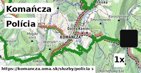 polícia v Komańcza