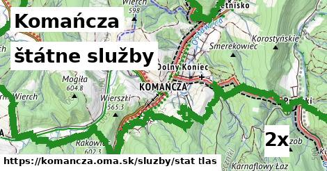 štátne služby v Komańcza