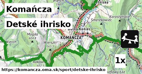 detské ihrisko v Komańcza